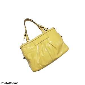 Coach patent leather purse